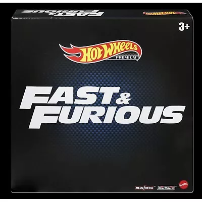 Fast And Furious Hot Wheels Premium Set Box 5 Pack Complete Set • $35.55