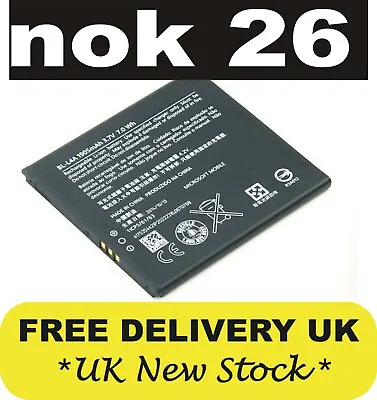  Replacement NOKIA MICROSOFT BL-L4A BATTERY For LUMIA 535 | 1905mAh • £6.99