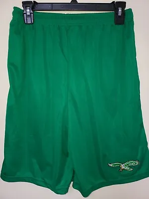 0724 Mens PHILADELPHIA EAGLES Vintage Throwback Jersey SHORTS KELLY New • $21.99