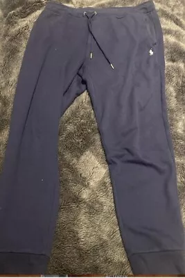 Ralph Lauren Polo Navy Joggers BNWT XL RRP £119 • £39.99