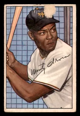 1952 Bowman Monte Irvin #162 Poor Baseball Card • $20.35