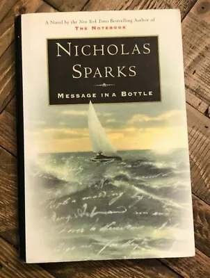 Message In A Bottle By Nicholas Sparks Hardcover  • $5.09