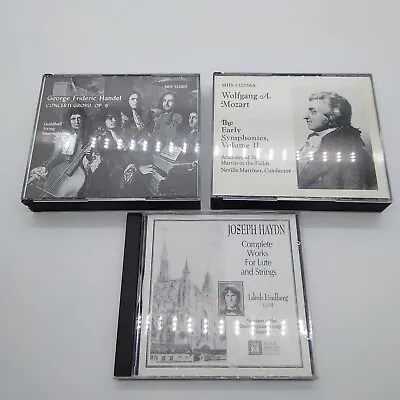 Rare Classical Musical Heritage Society Lot Of 3 CD Haydn Mozart Handel • $45