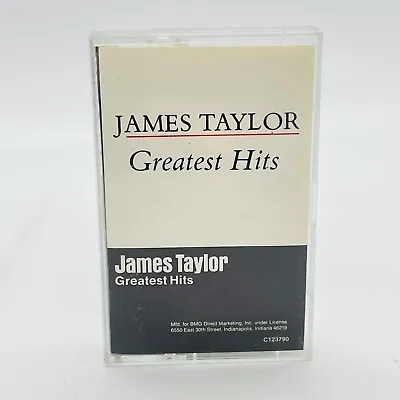James Taylor Greatest Hits Cassette 1976 Warner Bros Folk Music Album Tested • $4.99
