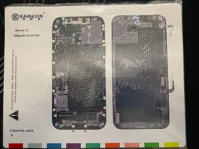 Magnetic Screw Chart Mat Repair Guide Pad Tools For IPhone 12 And 13 Series • $8.99