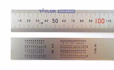 Shinwa 300 Mm Metric Rigid Zero Glare Machinist Rule Mm And .5mm Markings 101C • $14.99