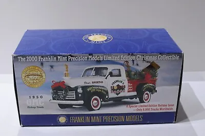 Franklin Mint 1950 Gmc Pickup Truck Scale 1/24 Holiday Issue Special Limited Edi • $100