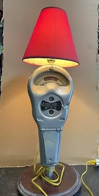 Antique Vintage Parking Meter Lamp Nickels Mancave  • $175