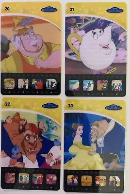 Woolworths Movie Star Cards- Beauty & The Beast Scenes- 20 21 22 & 23 - • $3