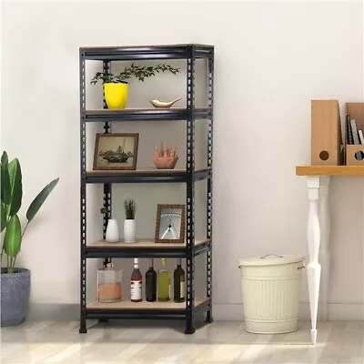 £52.99 • Buy 5 Tier Heavy Duty Metal Shelving Unit Garage Shed Storage Shelves