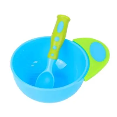 4-Piece Baby Food Masher Set - Serve Freshfood Bowl For Infant Feeding • £8.77