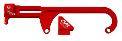 CVR 64500R Throttle Cable Bracket Dominator Flange Carb Mount Red For GM Morse • $88.47