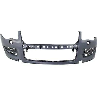 Bumper Cover For 2008 2009 2010 Volkswagen Touareg Front W/ Headlamp Washer Hole • $163.04