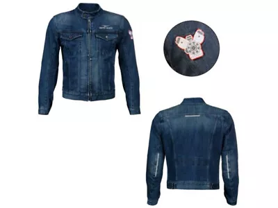 MOTO GUZZI Jacket Mg Denim Jeans /3xl 3XL 606991M06MGJ Jacket Mg Denim Jeans /3xl • $313.84