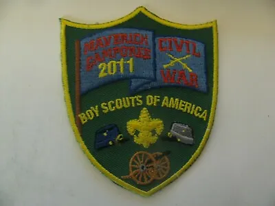 BSA Boy Scout 2011 Maverick Camporee Mesa Arizona AZ Patch NOS New Free Shipping • £6.55