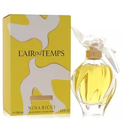 L'Air Du Temps By Nina Ricci Eau De Parfum Spray 3.3 Oz • $58.69