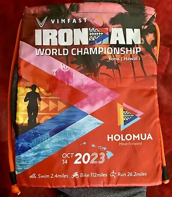 *NEW* 2023 Kona Hawaii IRONMAN World Championship Triathlon Sling Bag Backpack • $11