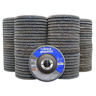 100 Pc 4-1/2  X 7/8  40 Grit Flap Discs Sanding Wheels • $149.99