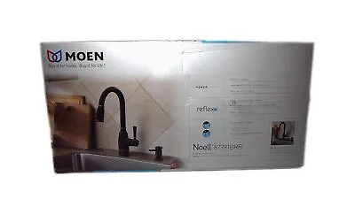 MOEN Noell Single-Handle Pull-Down Sprayer Kitchen Faucet Mediterranean Bronze • $129.95