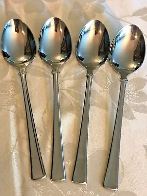 Mikasa Stainless Verona 4 Soup Spoons Four • $22.99