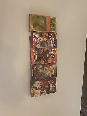 Disney's Sing Along Songs Vhs Lot • $4