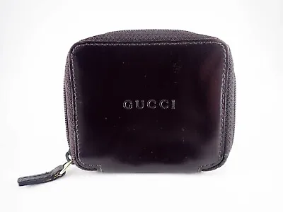 GUCCI Coin Wallet Zip-Around Brown Vintage • $69.99