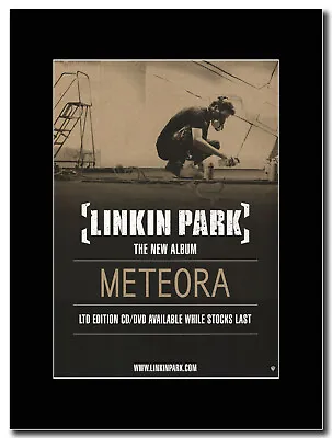 Linkin Park - Meteora - Matted Mounted Magazine Artwork • £16.99