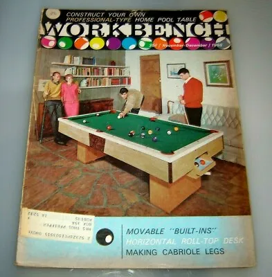 Workbench Magazine November | December 1966 | Build Functional Furniture • $8.95