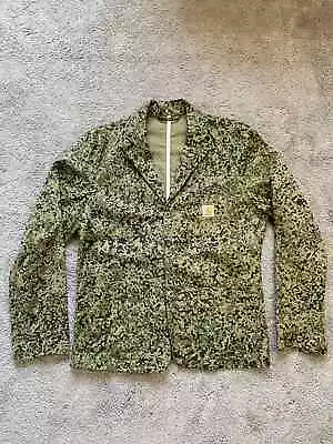 Carhartt WIP Jacket SID Blazer Camo Printed Unlined Jacket Rare Men's L • $78