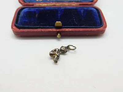 Sterling Silver Cornish Pixie Charm Pendant Vintage C1970 • $31.94