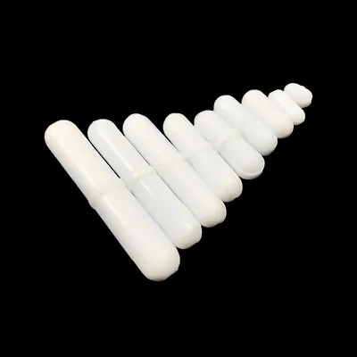 Stir Bar PTFE Coated Magnetic Stirrer Bars Length 6mm 10 15 20 25 28 30 35~100mm • $2.16