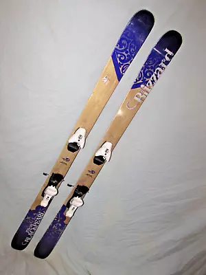 Blizzard BLACK PEARL Flip Core Women's All-Mtn Skis 159cm Salomon Z10 Bindings ~ • $174