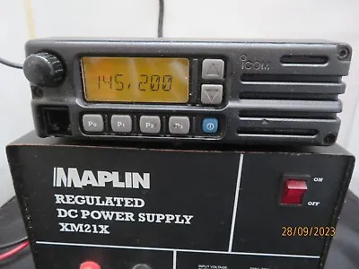 Icom Ic-f1010 Vhf 146-174mhz 25 Watt Mobile Radio Taxi-farm-security-radio • £60