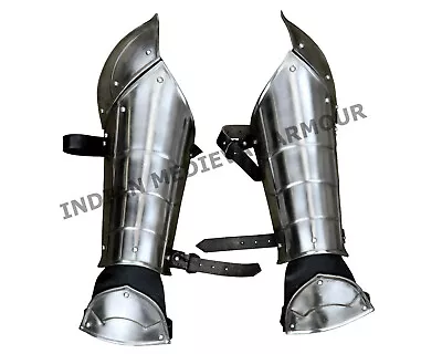    Steel Bracers With Hand And Elbow Armor - For Archers And Swordsmen Cosplay • $131.75