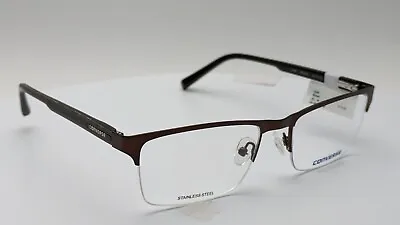 Converse Q108 De Rlgo REM Rectangle Brown Mens Eyeglasses 53mm • $49.95