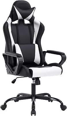 High-Back Gaming Chair PC Office Chair Computer Racing Chair PU Desk Task Chair • $86.99