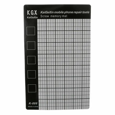 Magnetic Screw Memory Chart Mat Holder Repair Guide Pad For Apple IPhone 7 8 XS • $7.95