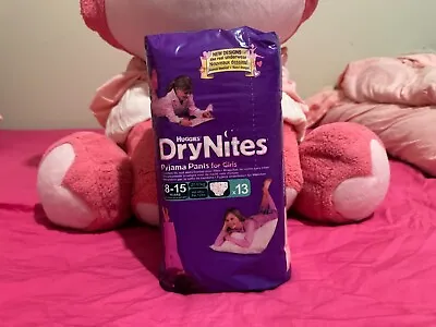 Huggies Drynites Pyjama Pants For Girls Size 8-15 27kg-57kgs • $149.99