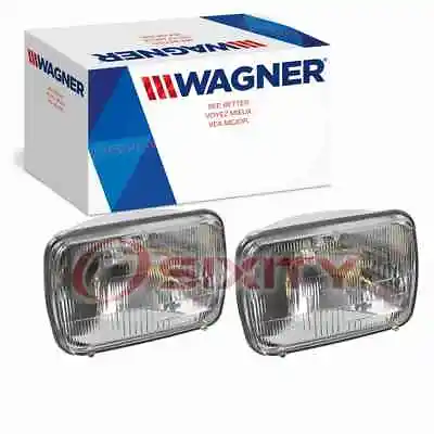 2 Pc Wagner High & Low Beam Headlight Bulbs For 1979-2001 Jeep Cherokee Iq • $37.05
