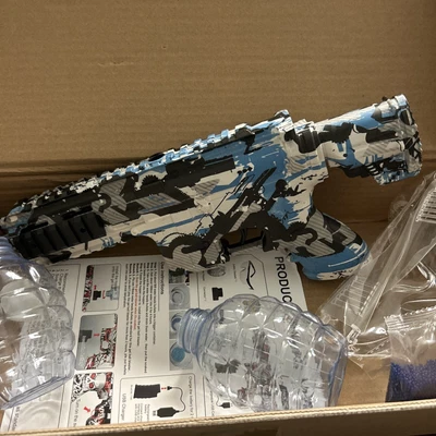 £46.72 • Buy New Automatic Toy Gun MP5 AKM-47 M416 Electric Gel Blaster, White / Blue 
