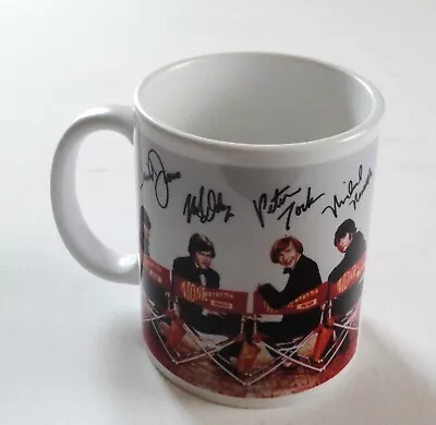 New Other The Monkees Coffee Mug Simulated Authographs 2 Photos Portraits • $22.99