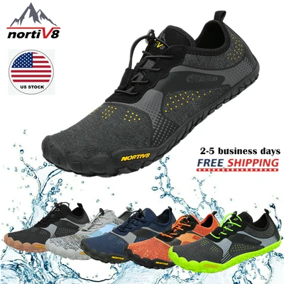$29.99 • Buy NORTIV8 Mens Water Shoes Quick Dry Barefoot Swim Diving Surf Aqua Sport Vacation