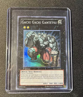 Gachi Gachi Gantetsu 1st Edition | YS11-EN042 • $2.25