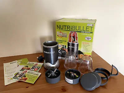 NutriBullet 600 Series Smoothie Blender - Graphite 600W • £0.99