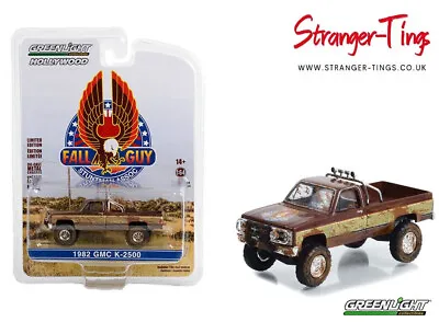 Greenlight Fall Guy GMC K-2500 1982 Stuntman Dirty 1/64 Diecast Truck 44965-F • $28.94