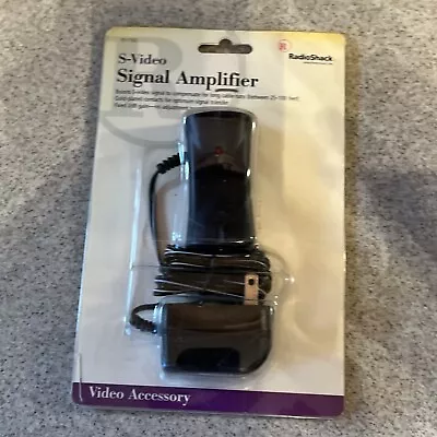 Radio Shack S-Video Signal Amplifier New NOS • $13