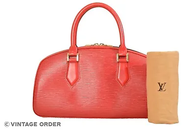 Louis Vuitton Red Epi Jasmine Hand Bag M52087 - YG01264 • $405