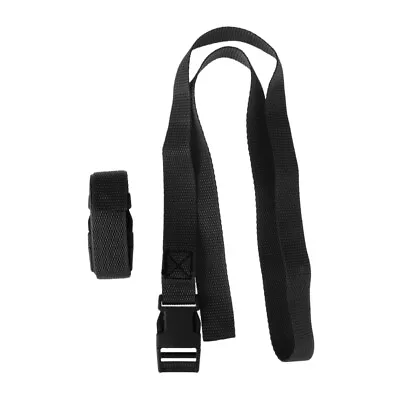 £5.99 • Buy 2 Pieces 1 Meter 25mm Golf Trolley Straps With Quick Release Buckle Black