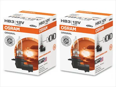 Osram HB3 9005 Original Line OE Headlight Halogen Bulbs | 9005 | Pack Of 2 • $10.99