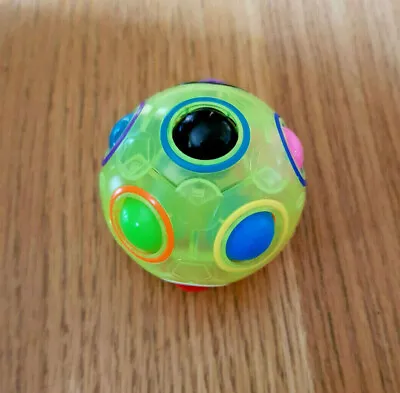 Push Pop Puzzle Ball Rainbow Sensory Toy Stress Relieve • £7.49